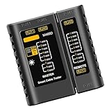 ネットワークケーブルテスター M469D イーサネットネットワーク分析 RJ45 RJ11 RJ12 CAT5 UTP ベクトル分析ツールテスター image