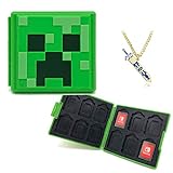 ▶ Einzigartiges Design: Die Aufbewahrungsbox von Nintendo verwendet ein einzigartiges Design. Die einzigartige Hülle ist sehr langlebig und leicht zu transportieren, matte Oberfläche und feine Haptik