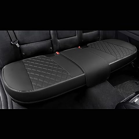 Black Panther PU Leather Rear Seat Cover Cover