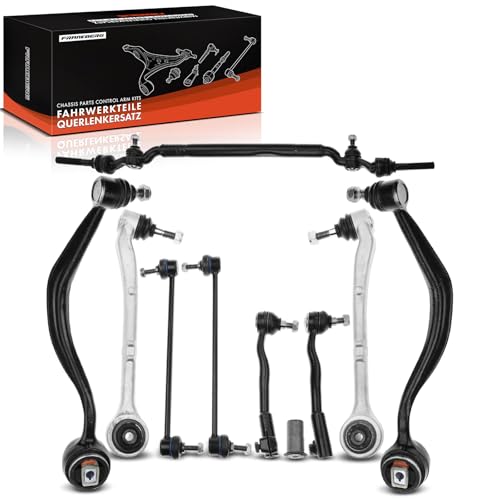 Frankberg 10x Wishbone Arm Ball Joint Tie Rod End Axial Joint Compatible with 7 Series E38 725 728 730 735 740 750 2.5L-5.4L 1994-2001 Replace# 31121142087