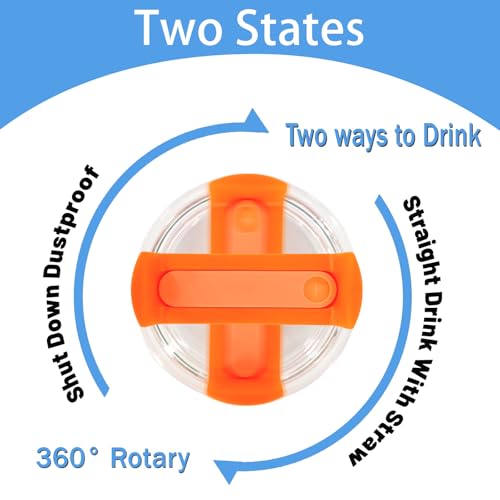 50% Off 2-Pack Clear Replacement Lids for Stanley Cup