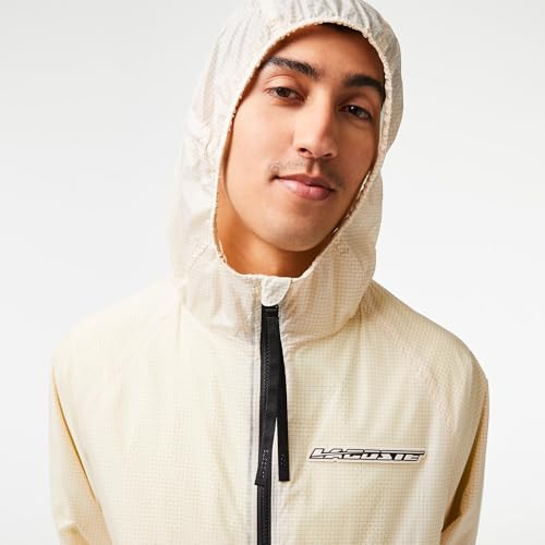 Lacoste Men's Short Zipped Hooded Jacket2