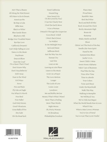 The Great American Songbook - Pop/Rock Era | Piano Vocal Guitar Sheet Music Book | 100 Iconic Songs with Lyrics and Chords | Classic Rock and Pop Songbook for Musicians and Music Teacher Resource - Image 2