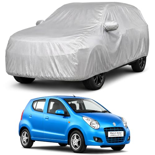 Image of Autofact Car Body Cover Compatible with Astar 2008-2014 | Custom Fit Car Cover | 100% Water-Resistant| Triple-Stitched Lightweight Fabric | Dustproof | Indoor & Outdoor Use | Elastic Bottom