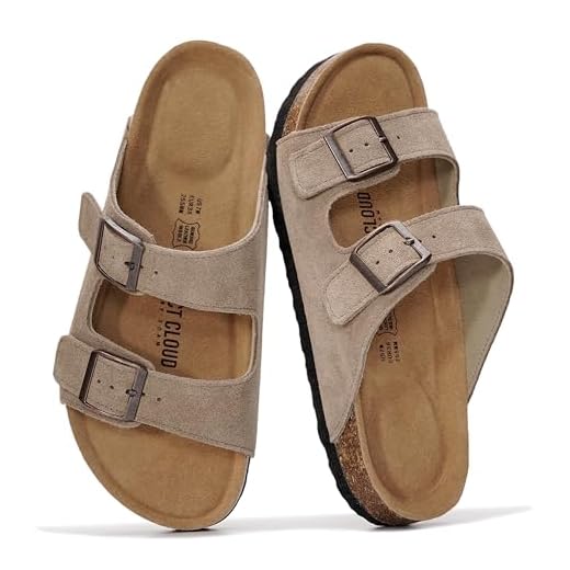 Genuine Leather Flat Sandals for Women