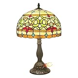 4. Taille de la lampe de table : 12 pouces de largeur et 19 pouces de hauteur (30 cm de largeur et 47 cm de hauteur), abat-jour de 12 pouces de largeur (30 cm). Base de la lampe en alliage finition bronze avec capteur tactile pour contrôler l'allumage/extinction de la lampe, largeur 6 pouces (15 cm).