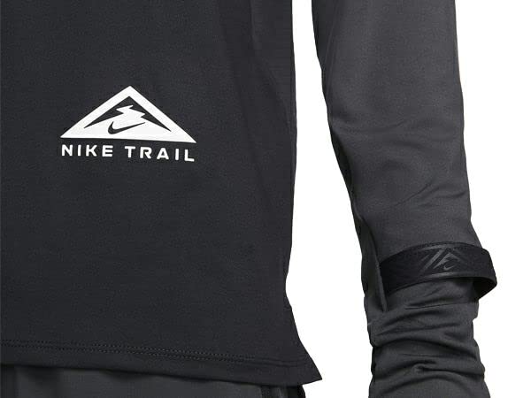 Nike Trail ハーフジッパートップス ブラック Amazon.co.jp: NIKE ナイキ Dri-FIT 1/2 ハーフジップ トレイル