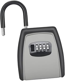 DOITOOL Box Key Lock Box Digital Lock Box Metal Lock Box Digital Safe Outdoor Key Lock Box Wall Mounted Key Safe Box Digital Key Safe Box Office Lock Box Outdoor Lock Box Home Lock Box Abs