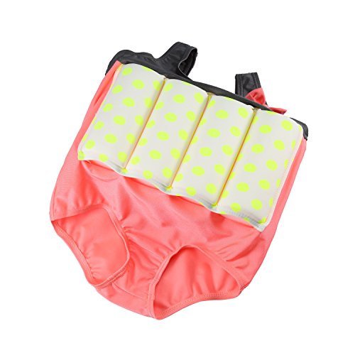Wowelife Baby Float Suit with Arm Bands Toddler Floating Swimsuit with 8 Removable Buoyancy Sticks for Boys and Girls, 1-4 Years (Light Pink, S(Chest 23,Length 16.5inch)) - Thumbnail 6