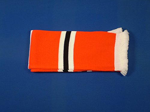 Flagtex Barsjaal voor jongens Rood, Wit/Zwart, Medium