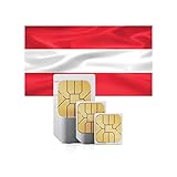 Die SIM-Karte funktioniert in den folgenden österreichisch Ländern: Österreich, Bulgarien, Deutschland, Ungarn, Litauen, Niederlande, Vereinigtes Königreich