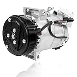 Air Conditioner AC Compressor with Clutch Compatible with 2019-2024 Nissan Altima 2.5L and for Rogue 1.5L / 2.5L 2021 (with DCS-17EC Compressor) NOT fit 6SBH14C Style Compressor Replace #198487