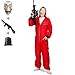 Produktbild N/ A Haus des Geldes Kostüm Staffel 3 - La Casa De Papel Overall mit Dali Maske, Overall Dali Jumpsuit Halloween Cosplay  (XXL)
