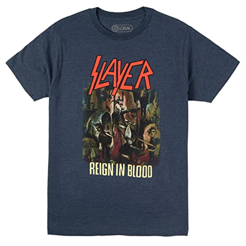 Amazon.com: Slayer Mens Heavy Metal Shirt Kerry King, Jeff