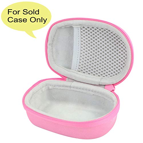 Image of co2crea Hard Travel Case for Logitech MX Anywhere 2 3 Gen 2S Wireless Mobile Mouse (Pink Case)