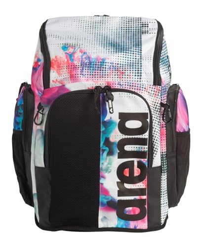 Image of ARENA Spiky III Backpack 45 Swimming Athlete Sports Gym Rucksack Large Training Gear Equipment Swim Bag for Men and Women, 45 Liters, Air Brush