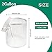 Agroplus Reusable 2Gallon 2pack 220 micron zipper filter bag all mesh Nylon filter Bags,Brew Bags