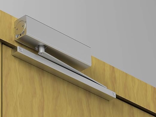 Jagger JBA235 Automatic Hydraulic Adjustable Double Speed Aluminium Door Closer Premium Heavy Duty for Residential/Commercial Purpose with Fitting Set (Silver) 120-150 KG [ PELMET ] (B0C6KN2ZJB) Amazon Price History, Amazon Price Tracker