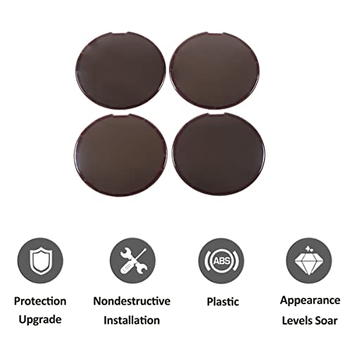 Jonkoko Car Rear Tail Foglights Lamp Frame Cover For Chevrolet Corvette C6 2005-2013 Rear Bumper Reflectors Lights,Highbrake Light Stickers,Auto Exterior Taillight Cover (Rear Tail Light Cover) #TOP6