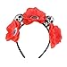 Produktbild Kakoop 1 Stück Stirnband Kreatives Farbe Blume für Halloween Weihnachtsfeier Kopfband für Damen Herren Kinder Familie