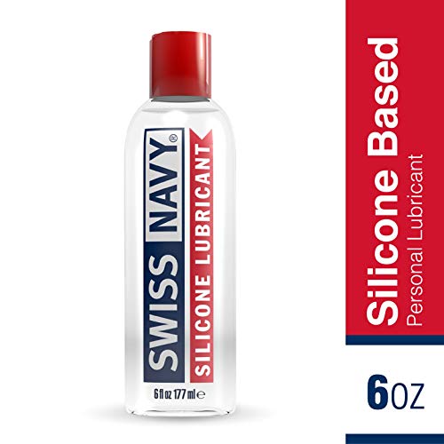 Swiss Navy Personal Premium Silicone Based Lubricant, 6 Ounce, Sex Lube for Men