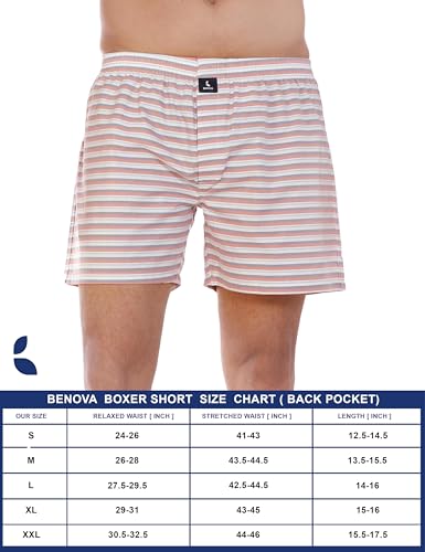 Image of Cotton Boxer Shorts for Men, Breathable, Comfortable & Lightweight (Pack of 2)