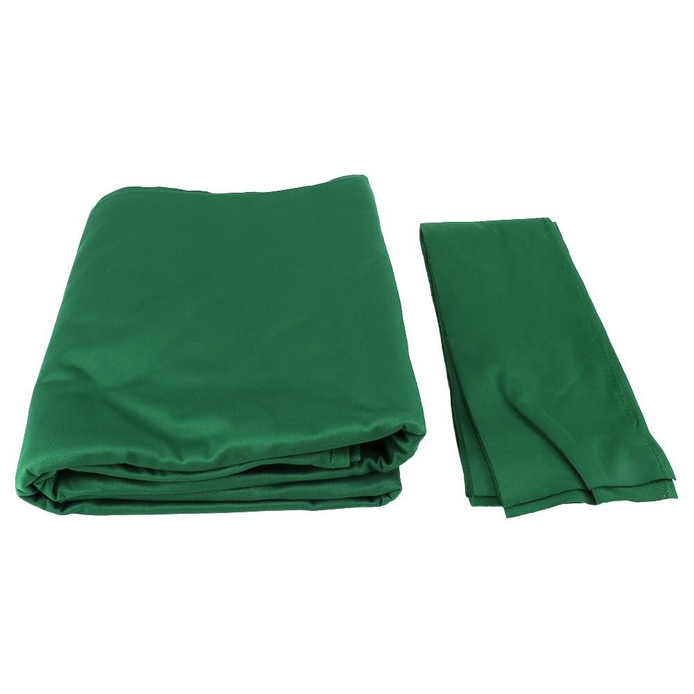 Paño de Billar Profesional de Fieltro para Mesa de 9 Pies Verde