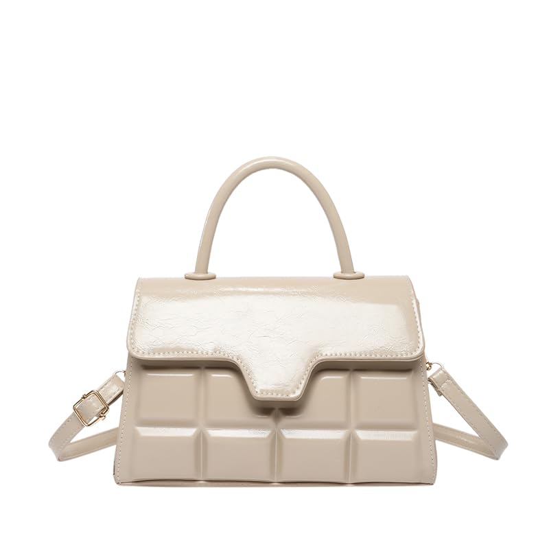 Fiorky Bolsas de cuerpo cruzado para mujeres, bolso de hombro vintage PU cuero exquisito bolso de bolsillo ligero con tiras de hombro ajustables bolso de compras, bolso de billetera por teléfono