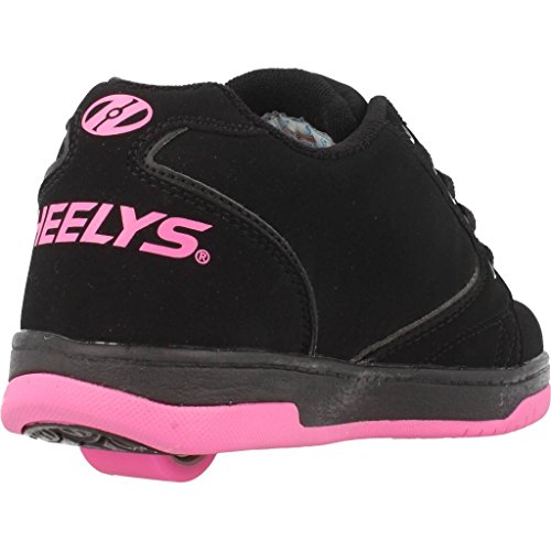 Heelys Kids Propel Skate Shoe, Black Hot Pink, 13