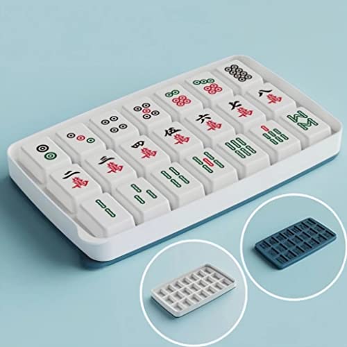Molde para cubos de hielo clásico de mahjong chino