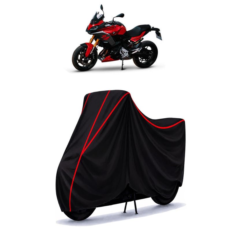 Image of F 900 XR Water Resistant Bike Cover for All Motorcycles & Scooters | Heavy Duty Premium Taffeta Fabric | UV Protection, Dustproof, Scratchproof | All Weather Two Wheeler Body Cover with Elastic Bottom