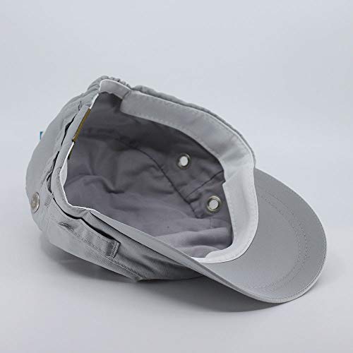 Image of The Vintage Year Washed Cotton Distressed Cadet Hat - Tactical Military Baseball Cap for Men & Women, Outdoor Casual Wear