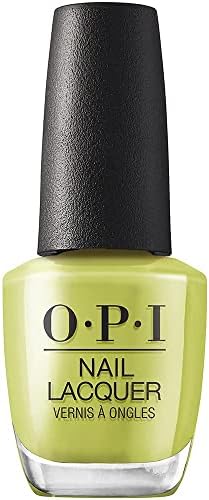 OPI Nail Lacquer, Pear-adise Cove, Green Nail Polish, Malibu '21 Collection