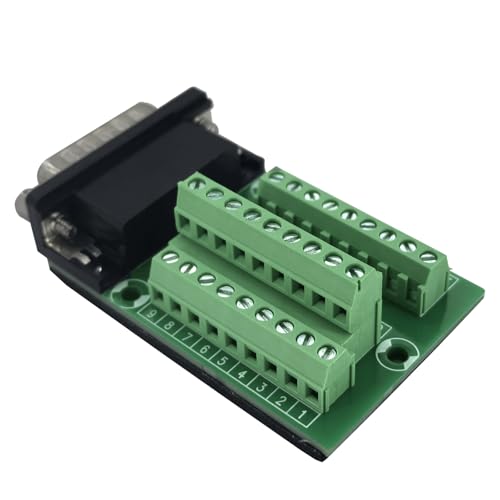 Adaptador DB26 macho para montaje PCB con mat aislante miniatura 5