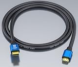 Duoduotong 1 x kabel HDMI o wysokiej prędkości 2.0, kabel do telewizora, monitora, 4K / 60 Hz, HDMI 2.0, aluminiowa obudowa (20 m)