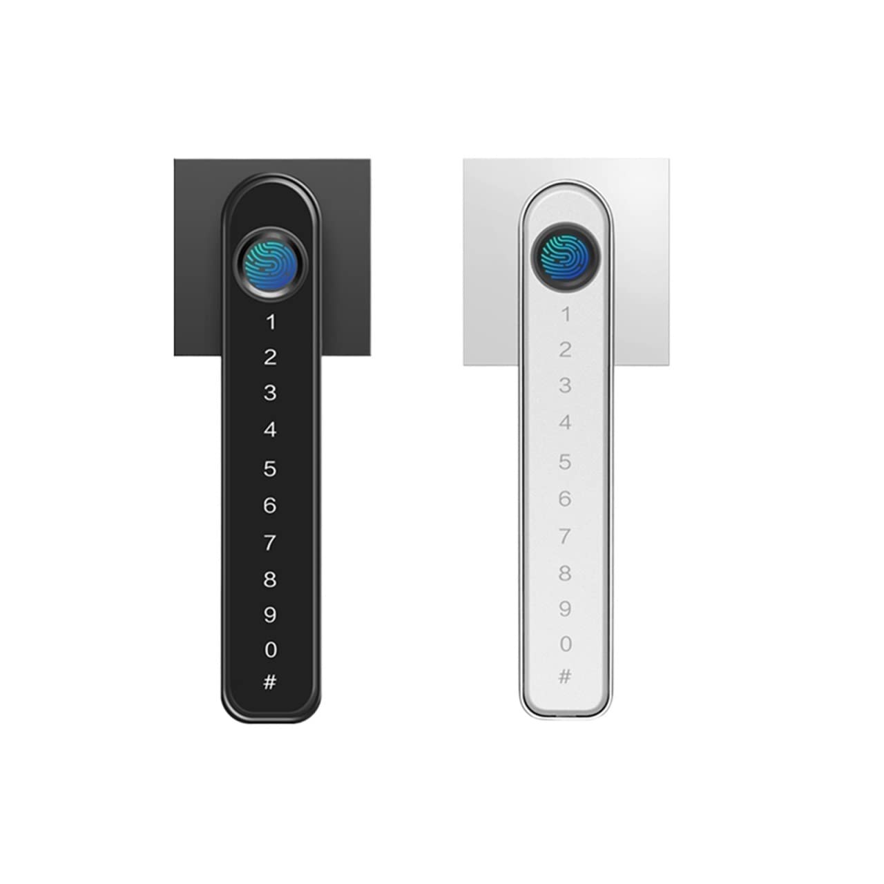 Serratura Smart, Serrature for impronte digitali Maniglia biometrica Serratura for porta intelligente Password for la casa intelligente Gateway di protezione della sicurezza senza chiave(Gateway)