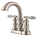 Pfister LF043TMYY Hanover 2-Handle 4 Inch Centerset Bathroom Faucet in Tuscan Bronze, Water-Efficient Model