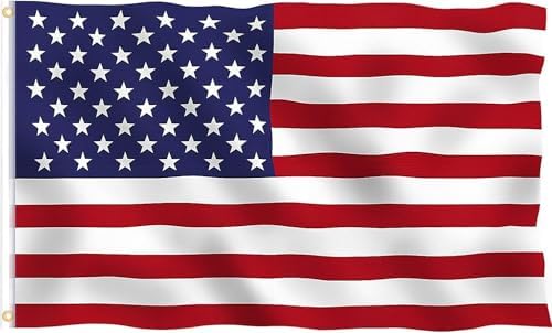 American Flag 3x5 Ft, American Flags for Outside 3x5, US Flag wit...