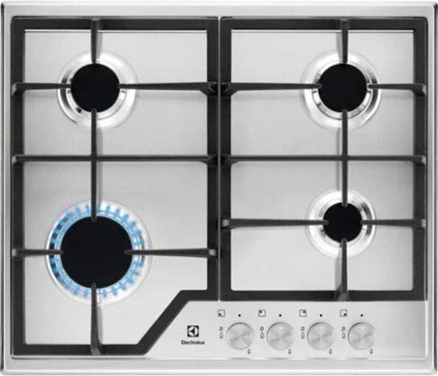 Electrolux EGS6426SX plaque de cuisson Intégré Gaz Acier inoxydable