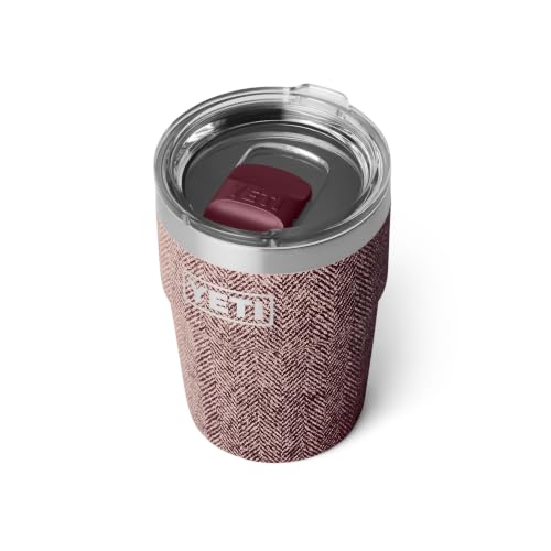 Image of YETI Rambler 16 oz Stackable Tumbler, Vacuum Insulated, Stainless Steel with MagSlider Lid