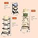 Storage Cart Rolling with 3 Drawers for Kitchen Home Trolley for Vegetables Versatile Use Perfect Organizer for All Spaces