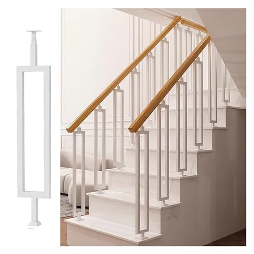Axe d'escalier stable contre le vide pour garde-corps de loft intérieur - 2