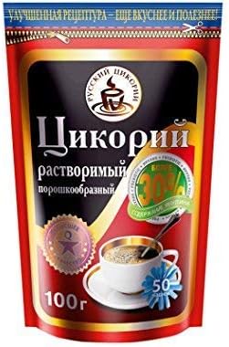 Russian Chicory 100% Instant Powder 3.6 Ounce Healthy Drink