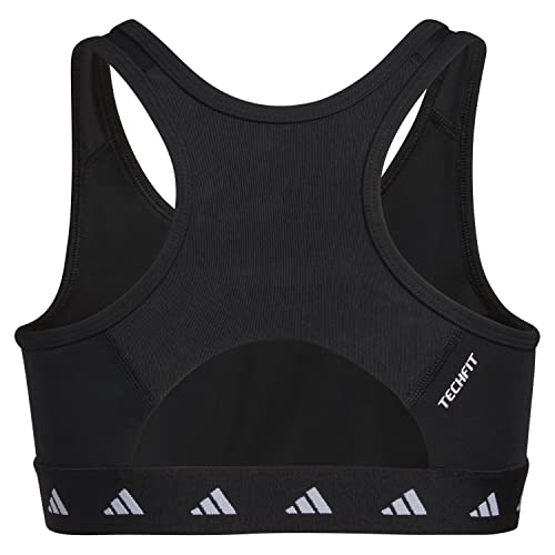 Brassière adidas Power React grand confort dos nageur noir - 2