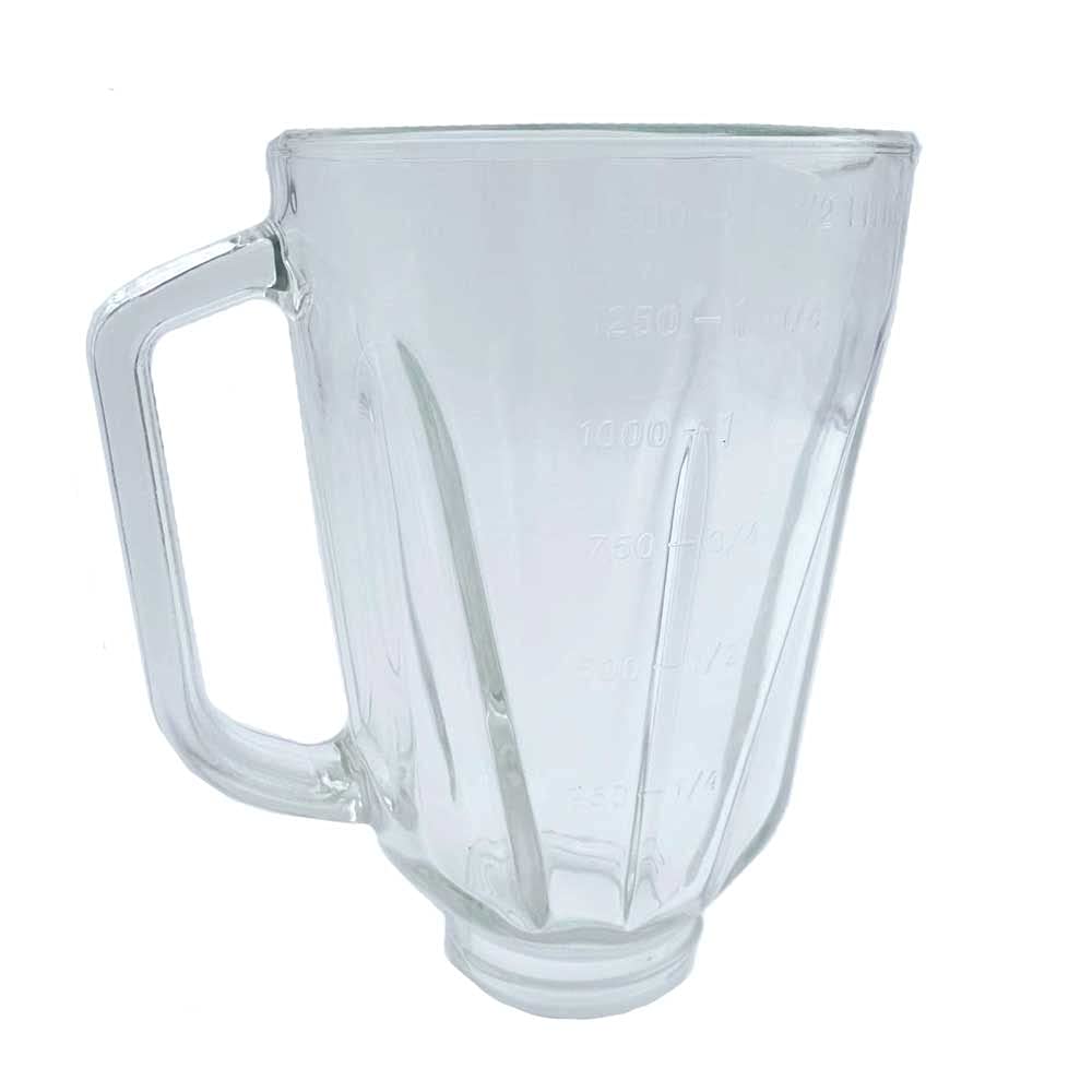 ELECTROTODO Jarra De Vidrio compatible con Batidora Vaso Hamilton Beach
