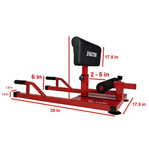 X-Factor Sissy Squat 3-in-1 Heavy Duty Sit Up Push Up Squat Home Workout Gym Machine - Thumbnail 2