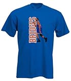 Mikal Bridges New York Shirt T-Shirt Adult Medium Blue