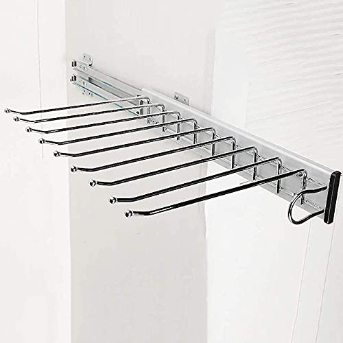 Porte-pantalons extensible haut de gamme en alliage d'aluminium