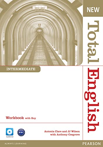  New Total English Intermediate Workbook with Key and Audio CD Pack [Lingua inglese]
