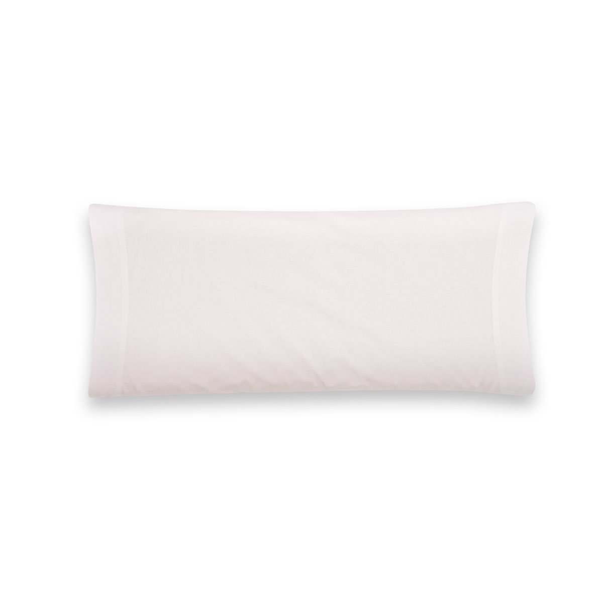 Sancarlos - Funda de almohada para cama, 100% Algodón percal, Color blanco, Cama de 105 cm